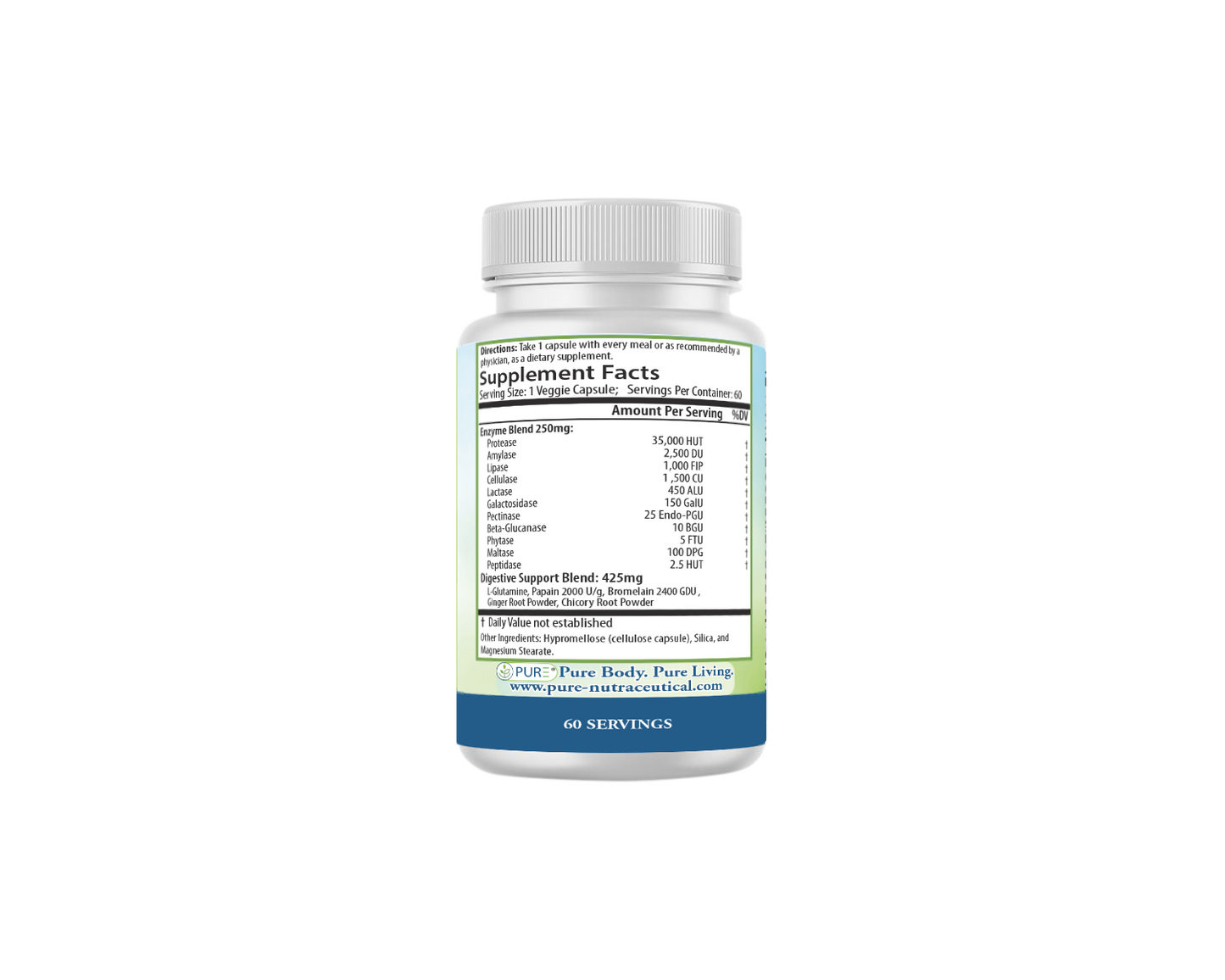 Digestive Enzymes+ | 60 Capsules