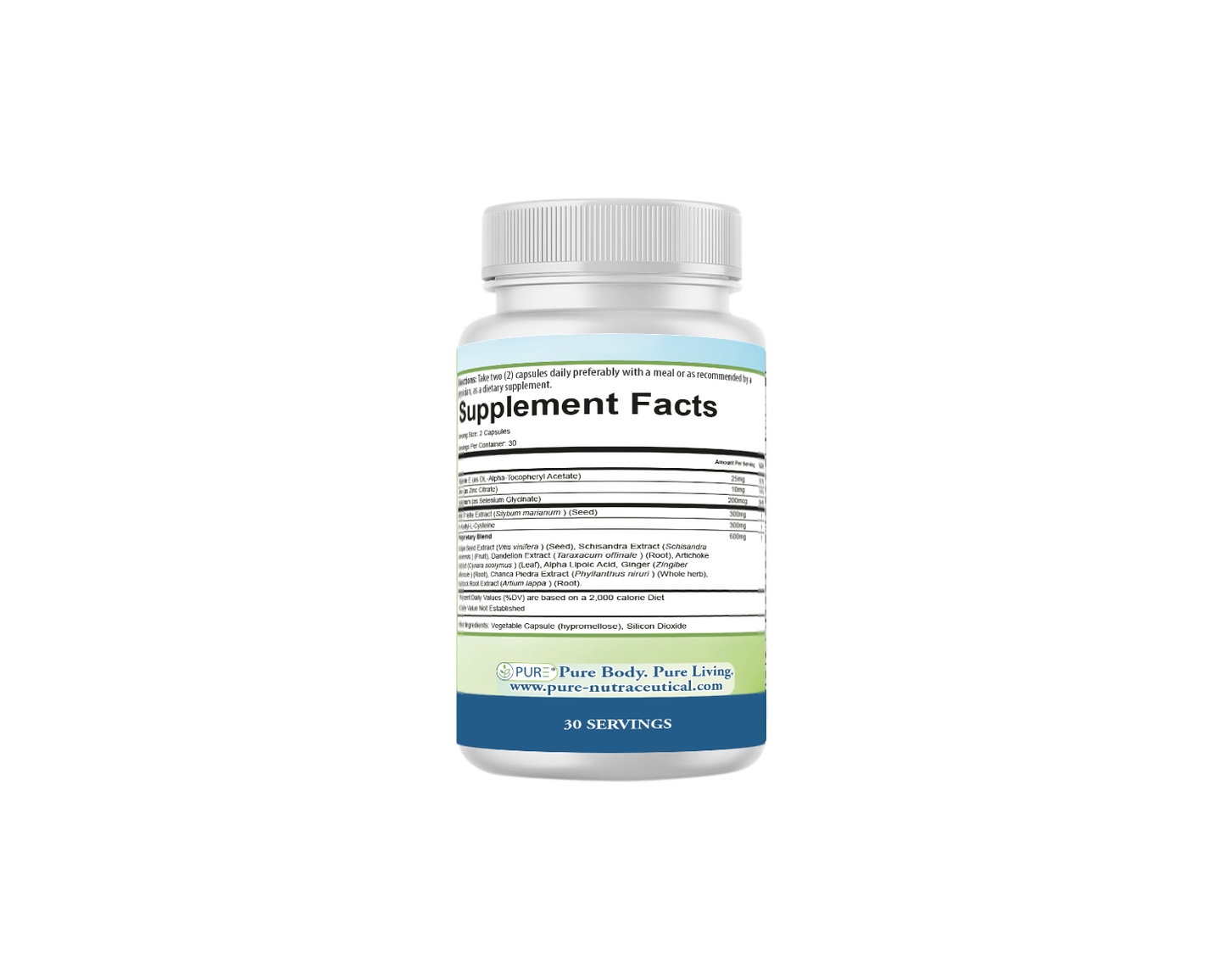 Advanced Liver Formula | 60 Capsules