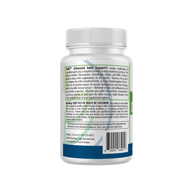 Advanced Joint Support| Glucosamine, MSM, Pain Relief, 90 Caps, USA!