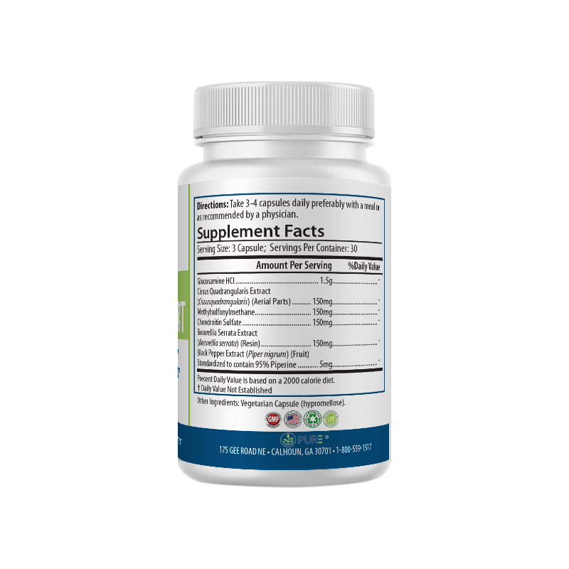 Advanced Joint Support| Glucosamine, MSM, Pain Relief, 90 Caps, USA!