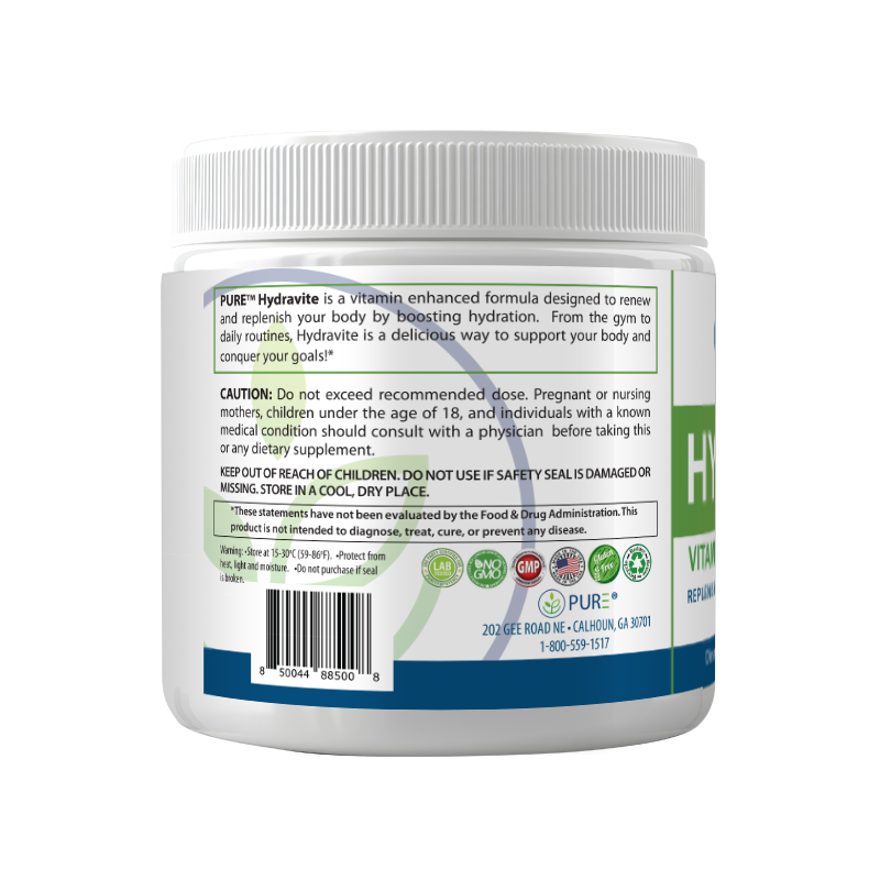 Hydravite | Electrolytes, Vitamins, Hydration, Strawberry, 60 Servings, USA!