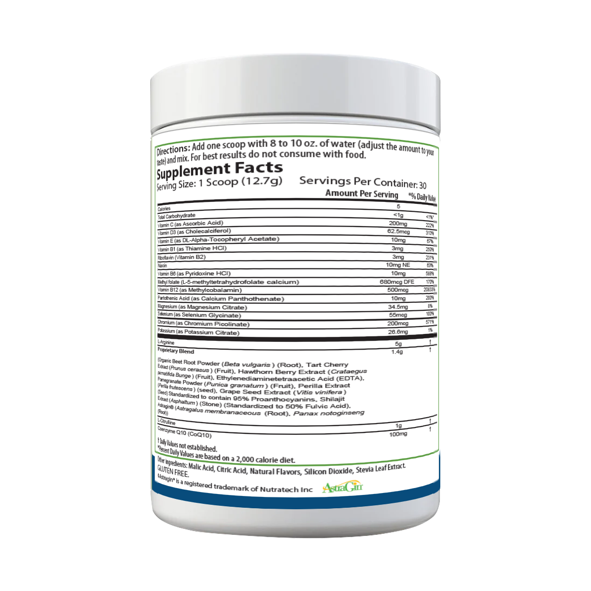 PURE® L-Arginine+ | Grape L-Arginine Powder