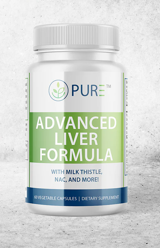 Advanced Liver Formula | Milk Thistle, NAC, Liver Detox, 60 Caps, USA!