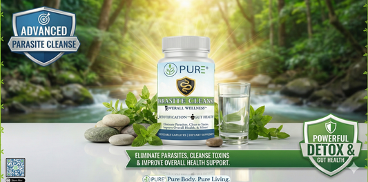 🎆NEW Product Highlight! PURE® Parasite Cleanse is now available! Cleanse Your Body and Restore Gut Health!🌟