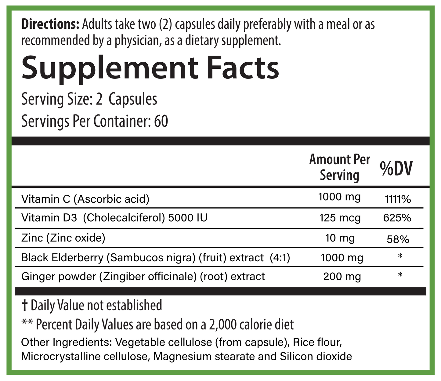PURE® 5 in 1 Immune Formula | 120 Capsules