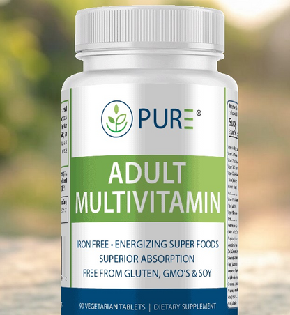 Adult Multivitamin | Vitamins, Superfoods, Energy, 90 Tabs, USA!