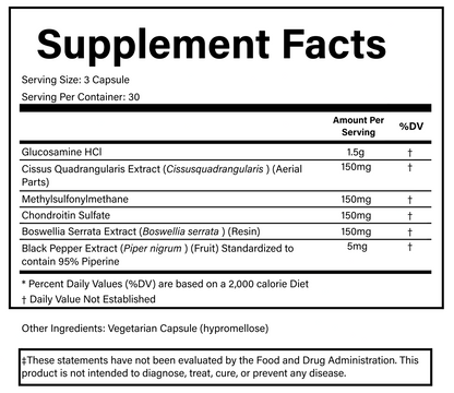 PURE® Advanced Joint Formula | 90 Capsules