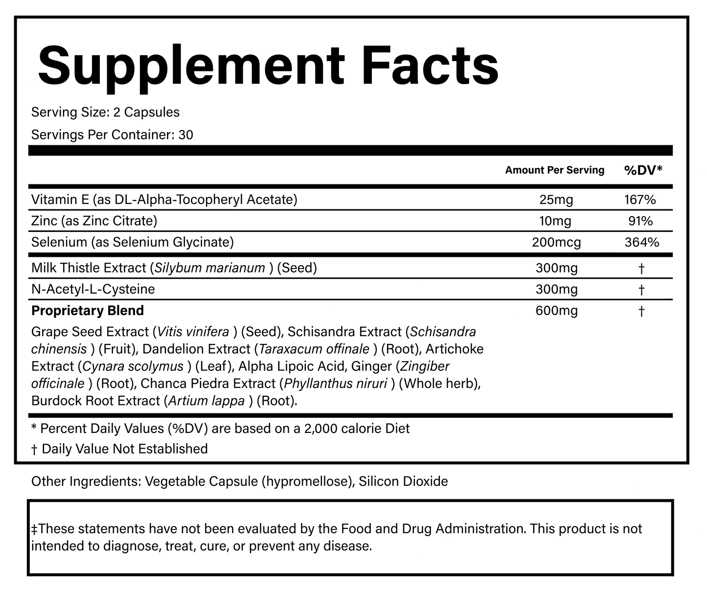 PURE® Advanced Liver Formula | 60 Capsules