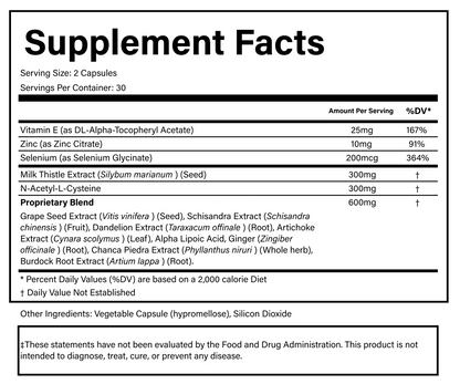 PURE® Advanced Liver Formula | 60 Capsules
