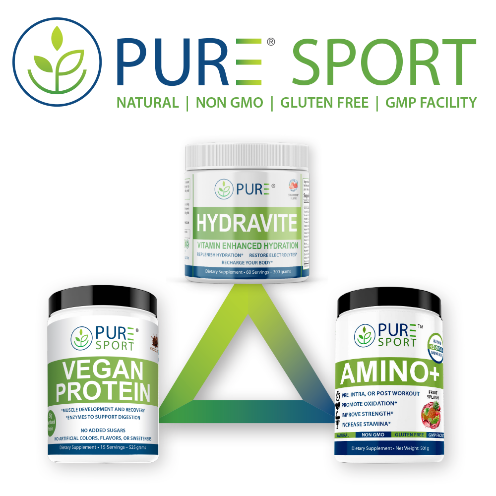 Sport Vegan Protein |  Powder 25g, Pea, Chocolate, Muscle, 15 Servings, USA, 3 Flavors!