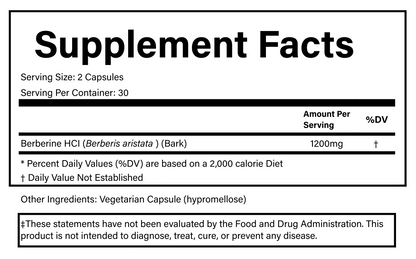 PURE® Berberine | 60 Capsules