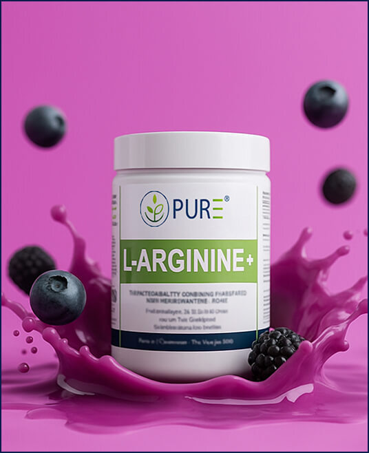 PURE® L-Arginine+ | Berry Blast Powder