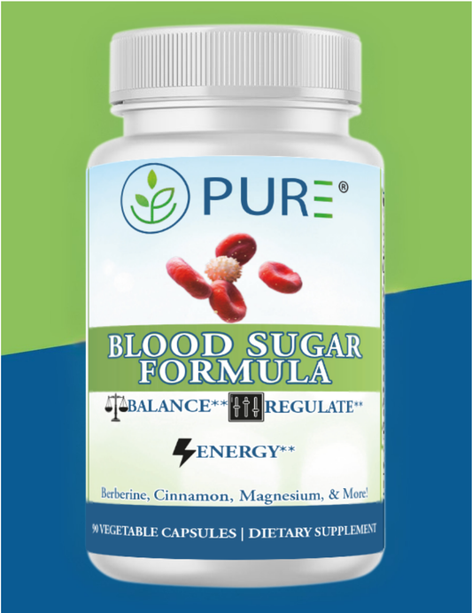 PURE® Blood Sugar Formula | 90 Capsules
