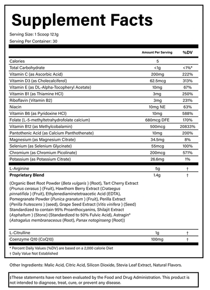 Cardio+ | Mixed Berry Powder