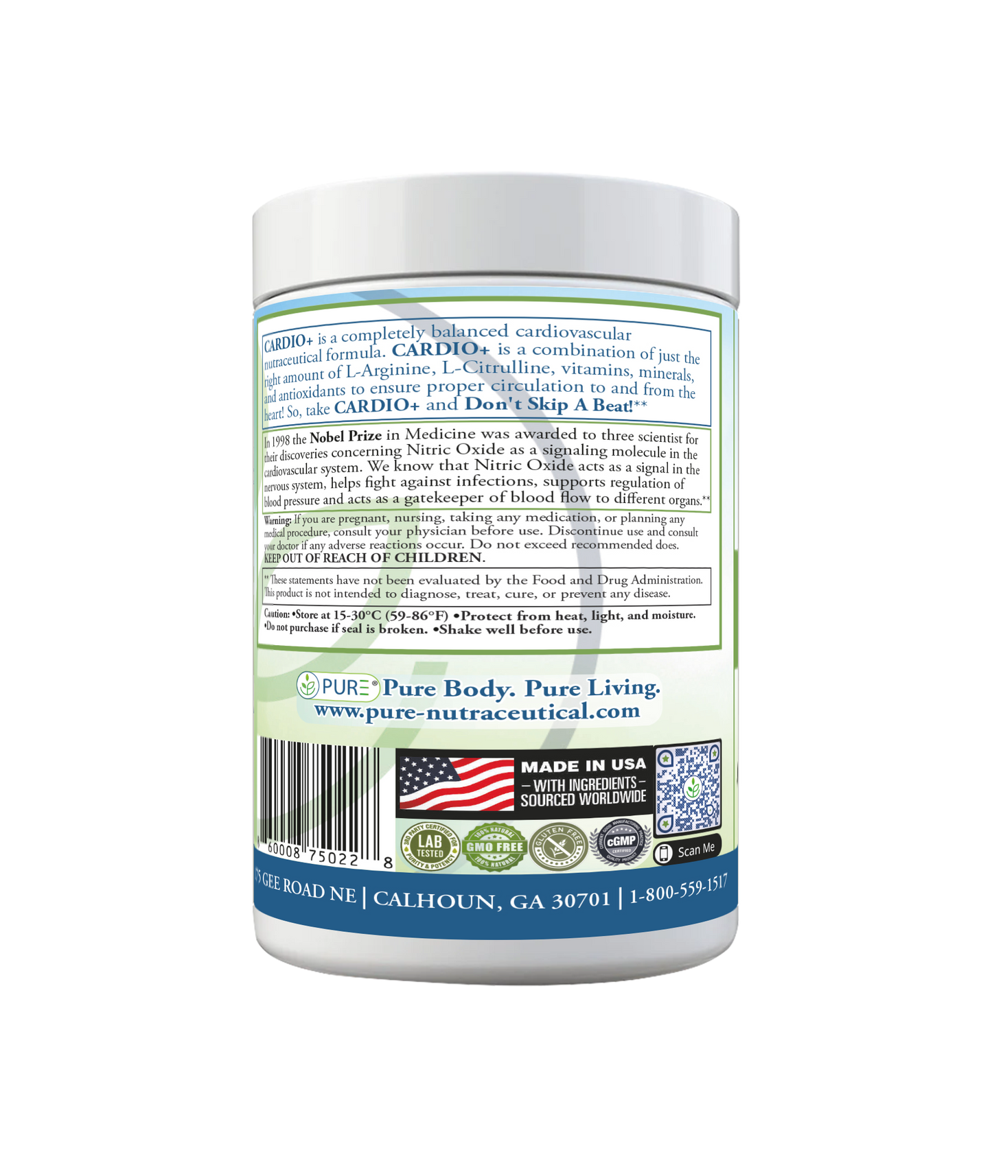 Cardio+ | Lemon Lime Powder