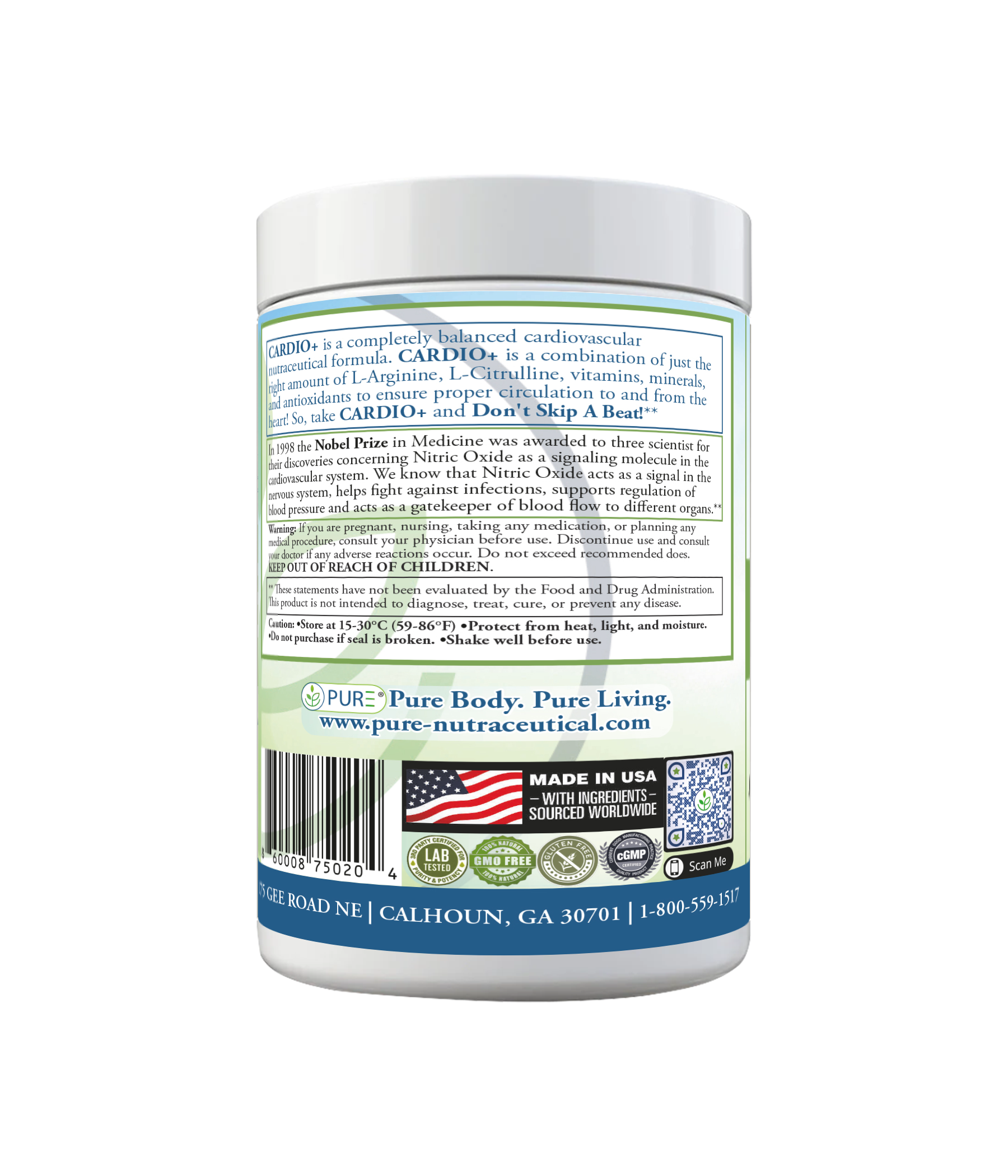 Cardio+ | Mixed Berry Powder – Pure Nutraceutical