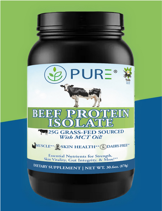 PURE® Beef Protein Isolate | Vanilla