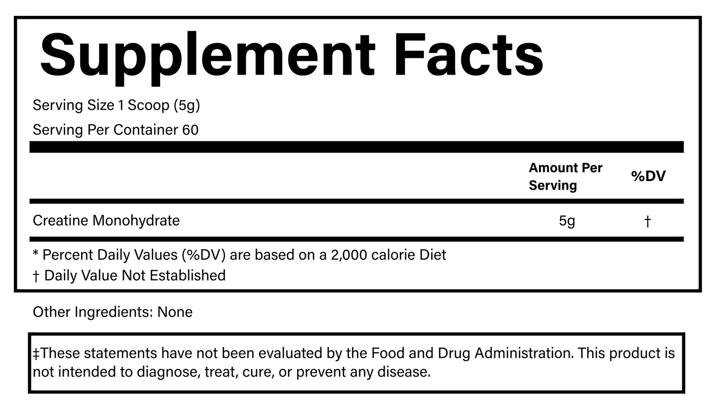 PURE® Creatine Monohydrate | Unflavored