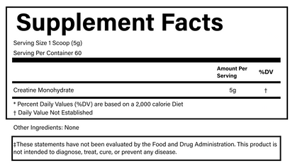 PURE® Creatine Monohydrate | Unflavored
