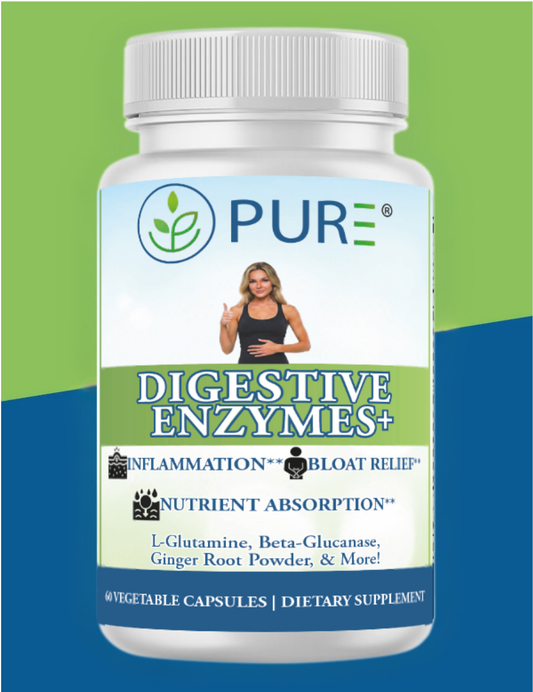 PURE® Digestive Enzymes+ | 60 Capsules