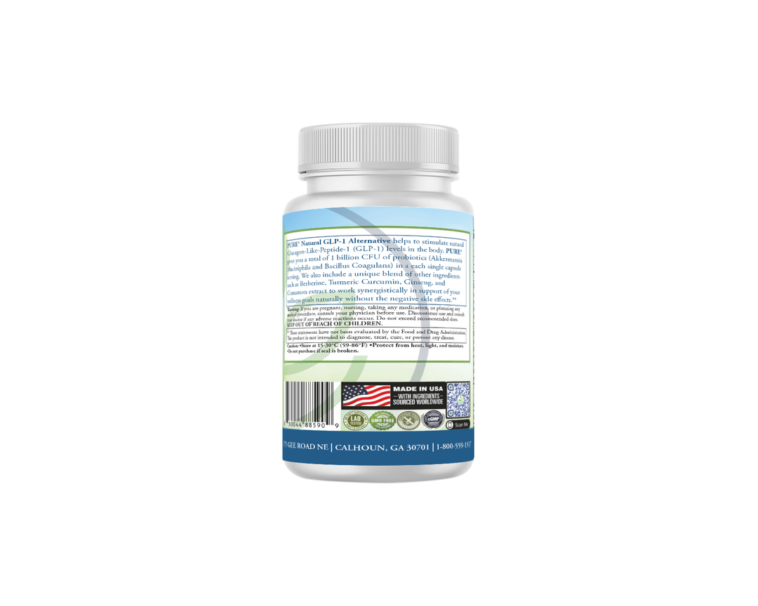 GLP-1 Support | 30 Capsules Pure Nutraceutical GLP-1 Support | 30 Capsules Pure Nutraceutical