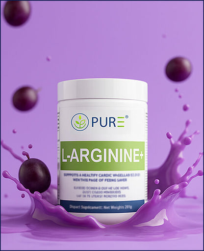 PURE® L-Arginine+ | Grape Powder