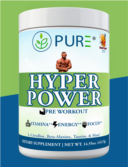 PURE® Hyper Power | Tropical Fruit Punch Powder