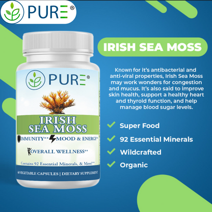 Irish Sea Moss | 60 Capsules