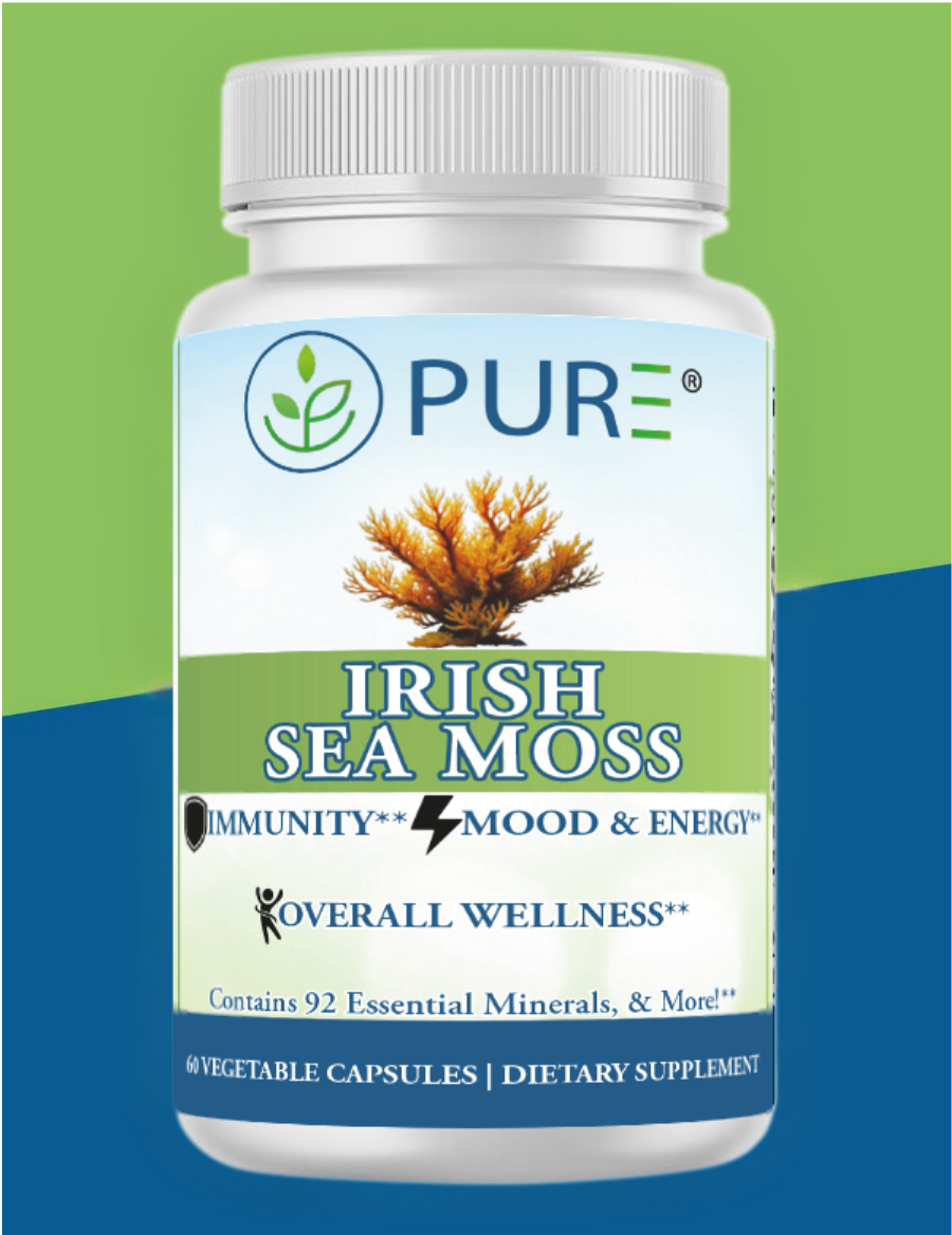 PURE® Irish Sea Moss | 60 Capsules