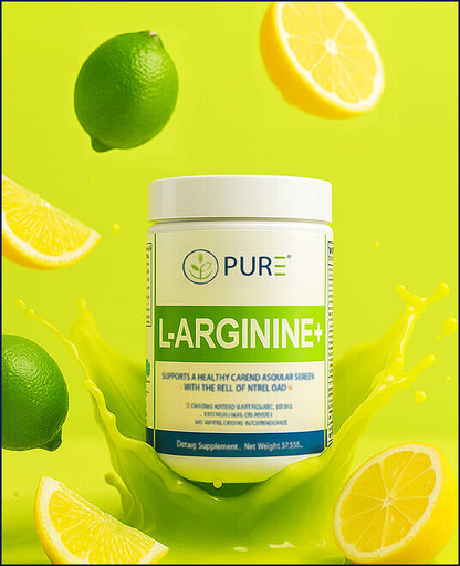 PURE® L-Arginine+ | Lemon Lime Powder