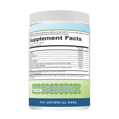PURE® Hyper Power | Tropical Fruit Punch Powder