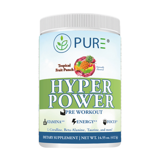PURE® Hyper Power | Tropical Fruit Punch Powder