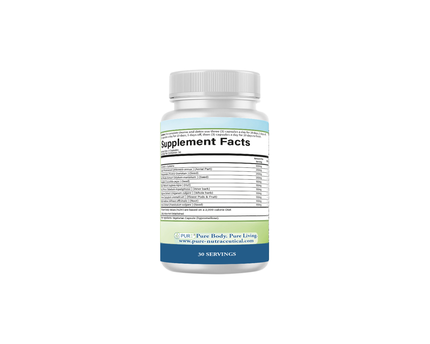 PURE® Parasite Cleanse | 90 Capsules