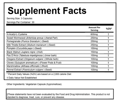 PURE® Parasite Cleanse | 90 Capsules