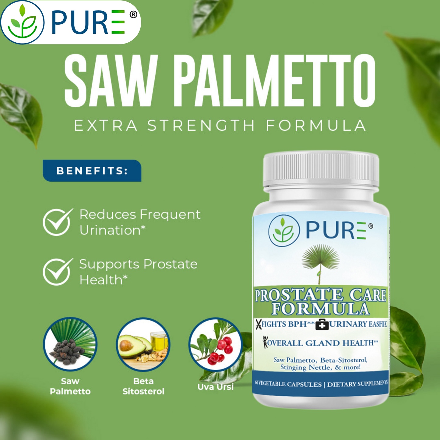 Prostate Care Formula | 60 Capsules