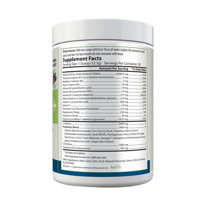 L-Arginine+ | Complete Cardiovascular Support | Berry, Cherry, Mango, Lemon Lime | Improve Circulation Antioxidants Energy & Stamina