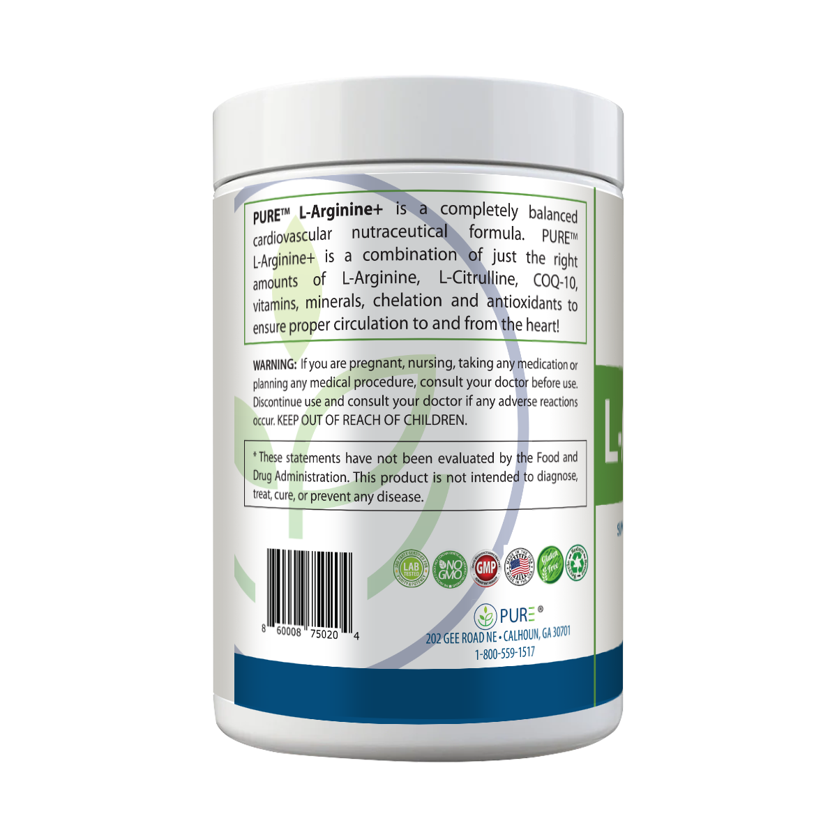 L-Arginine+ | Complete Cardiovascular Support | Berry, Cherry, Mango, Lemon Lime | Improve Circulation Antioxidants Energy & Stamina