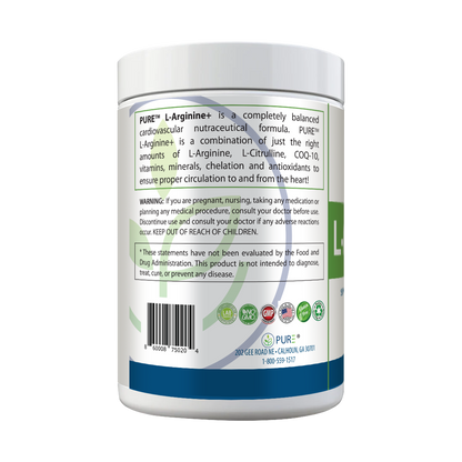 L-Arginine+ | Complete Cardiovascular Support | Berry, Cherry, Mango, Lemon Lime | Improve Circulation Antioxidants Energy & Stamina