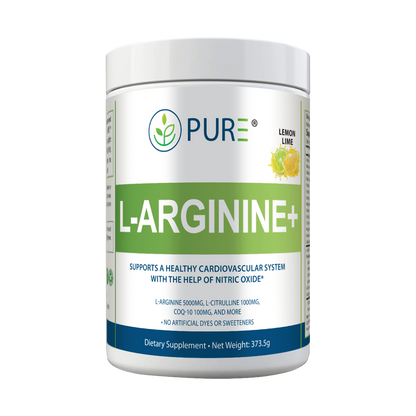L-Arginine+ | Complete Cardiovascular Support | Berry, Cherry, Mango, Lemon Lime | Improve Circulation Antioxidants Energy & Stamina