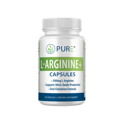 L-arginine+ Capsules | L-Citrulline, Heart, Nitric Oxide, 60 Caps, USA!