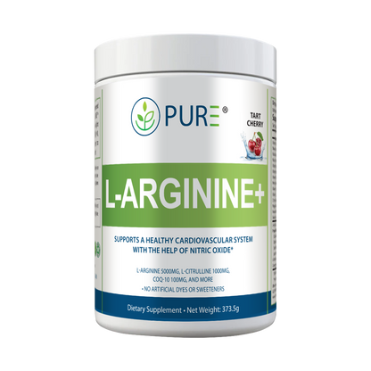 L-Arginine+ | Complete Cardiovascular Support | Berry, Cherry, Mango, Lemon Lime | Improve Circulation Antioxidants Energy & Stamina
