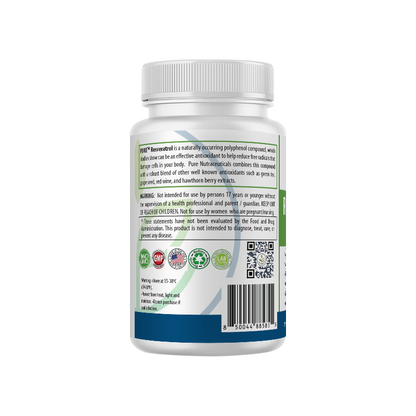 Resveratrol Plus | 605mg, Polyphenols, Heart, Anti-Aging, 60 Caps, USA!