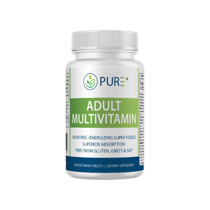 Adult Multivitamin | Vitamins, Superfoods, Energy, 90 Tabs, USA!