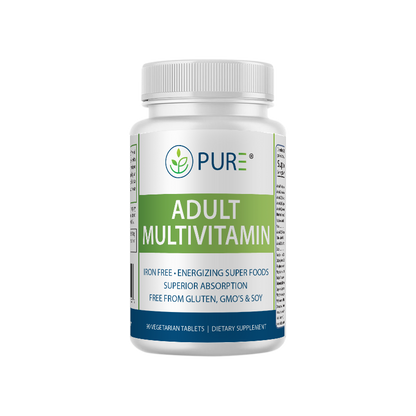 Adult Multivitamin | Vitamins, Superfoods, Energy, 90 Tabs, USA!
