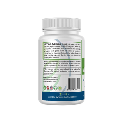 Adult Multivitamin | Vitamins, Superfoods, Energy, 90 Tabs, USA!