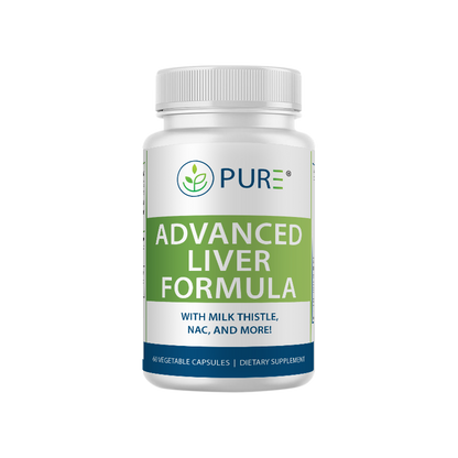 Advanced Liver Formula | Milk Thistle, NAC, Liver Detox, 60 Caps, USA!