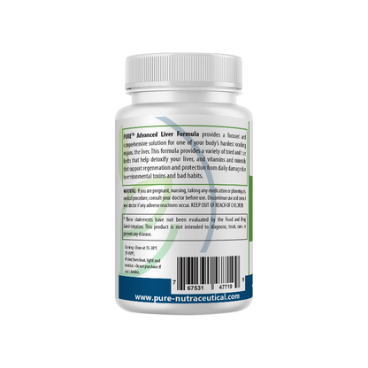 Advanced Liver Formula | Milk Thistle, NAC, Liver Detox, 60 Caps, USA!