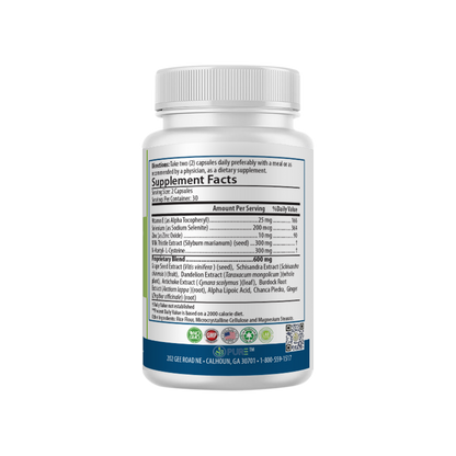Advanced Liver Formula | Milk Thistle, NAC, Liver Detox, 60 Caps, USA!