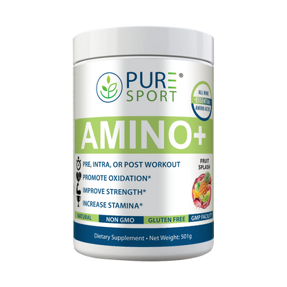 Amino+ | BCAA, L-Citrulline, Muscle, Fruit Splash, 30 Servings, USA!