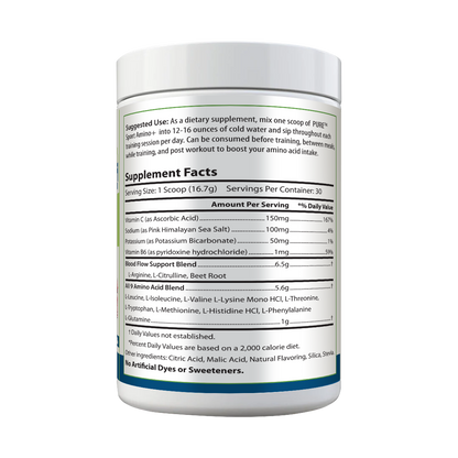 Amino+ | BCAA, L-Citrulline, Muscle, Fruit Splash, 30 Servings, USA!